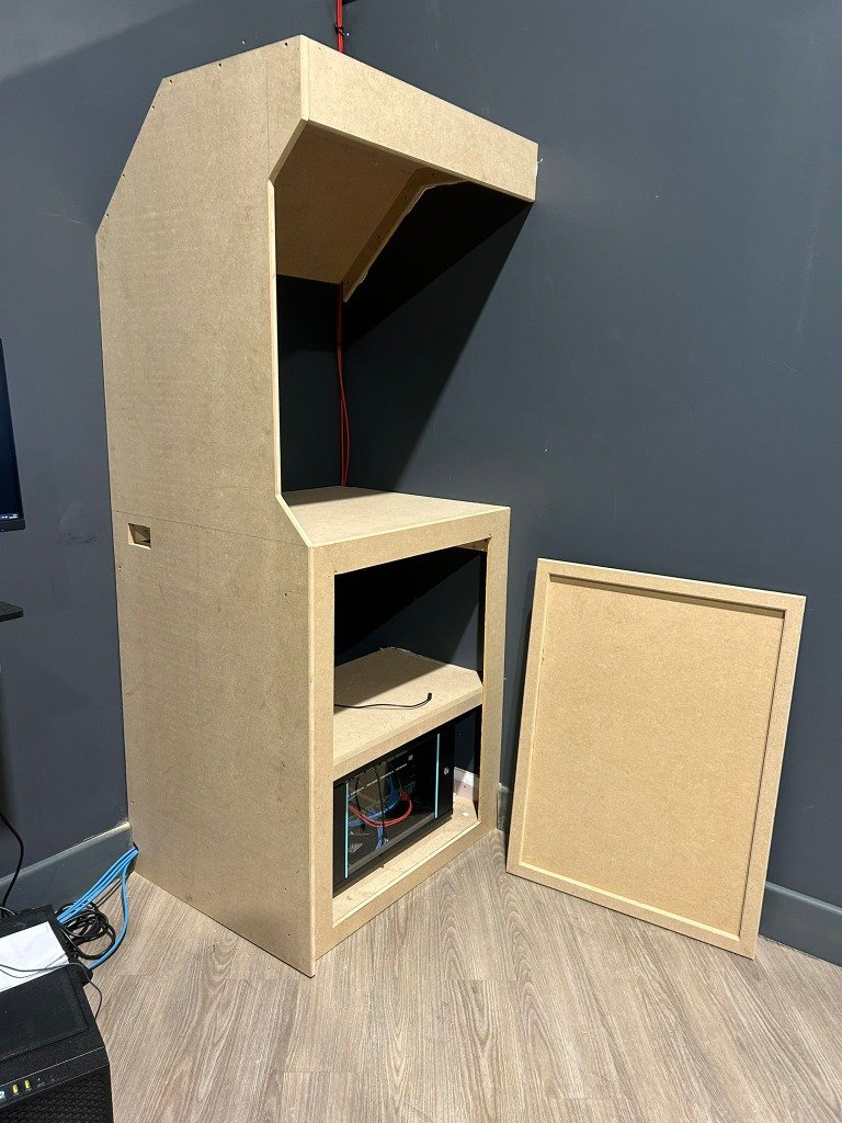 Arcade Cabinet Open