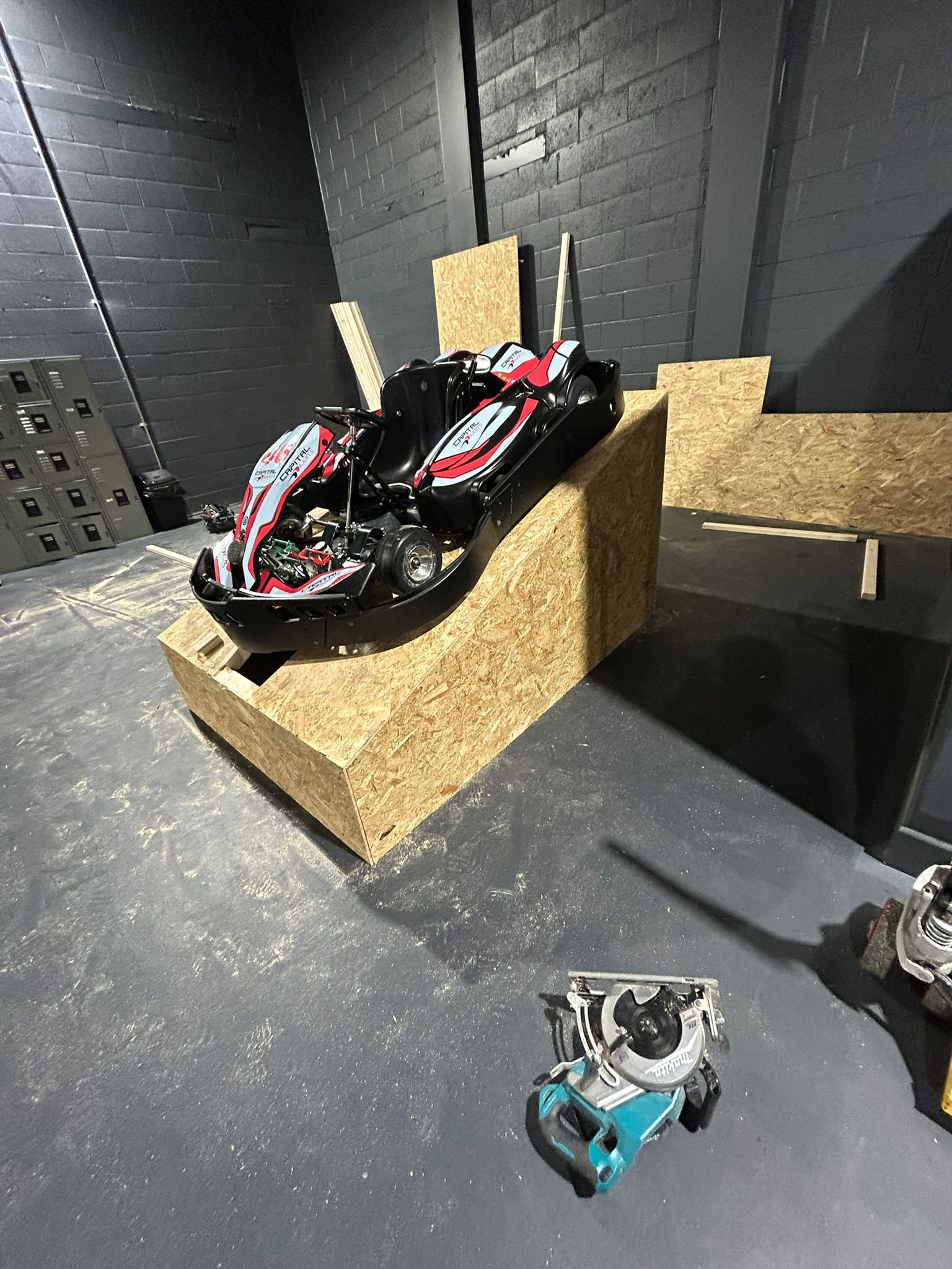 Go-Kart Test Fit