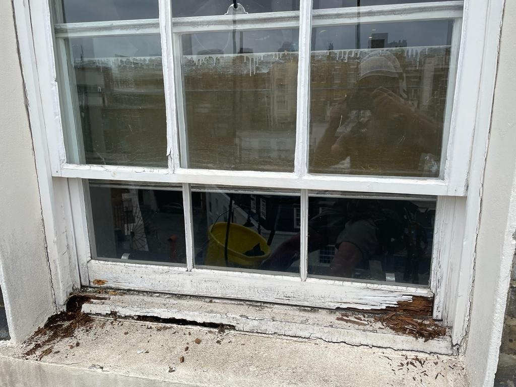 Rotten Sill Repair